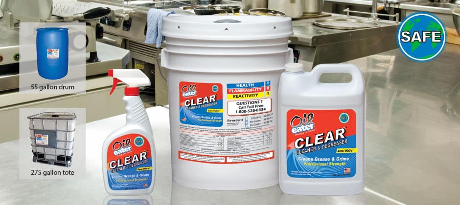 restaurant cleaning supplies