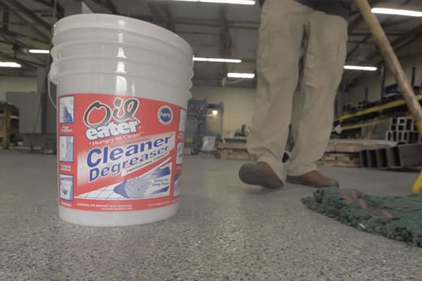 Commercial cleaner floors