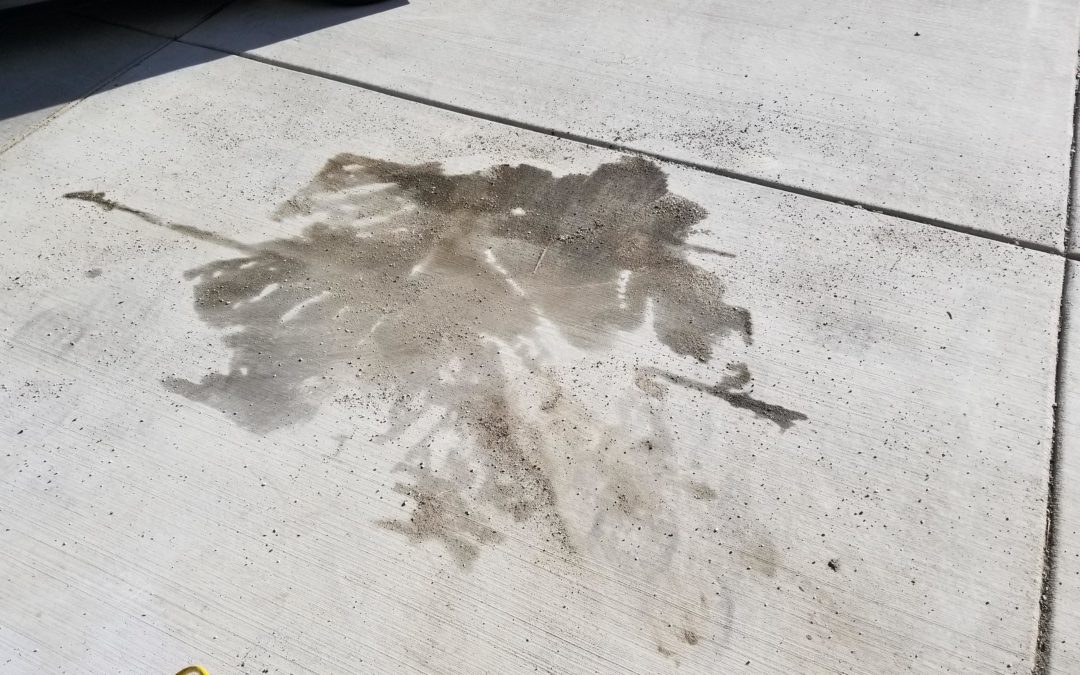 How Do I Clean Stains On My Concrete Driveway Garage Floor