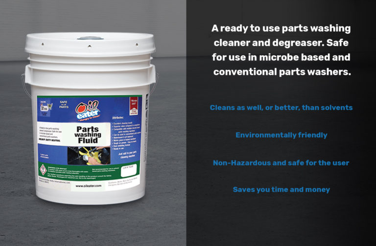 Parts Washing Fluid Solvent Oil Eater Parts Cleaning made easy