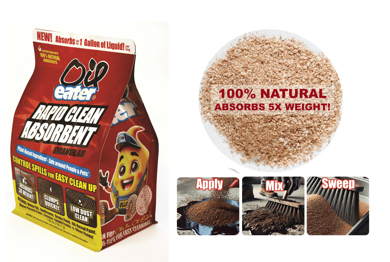 Oil Eater Rapid Clean Absorbent